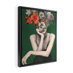 natural beauty-collage 3/5 Framed Canvas Print Gallery Image 2