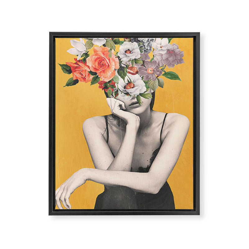natural beauty-collage 3/6 Framed Canvas Print Gallery Image 6