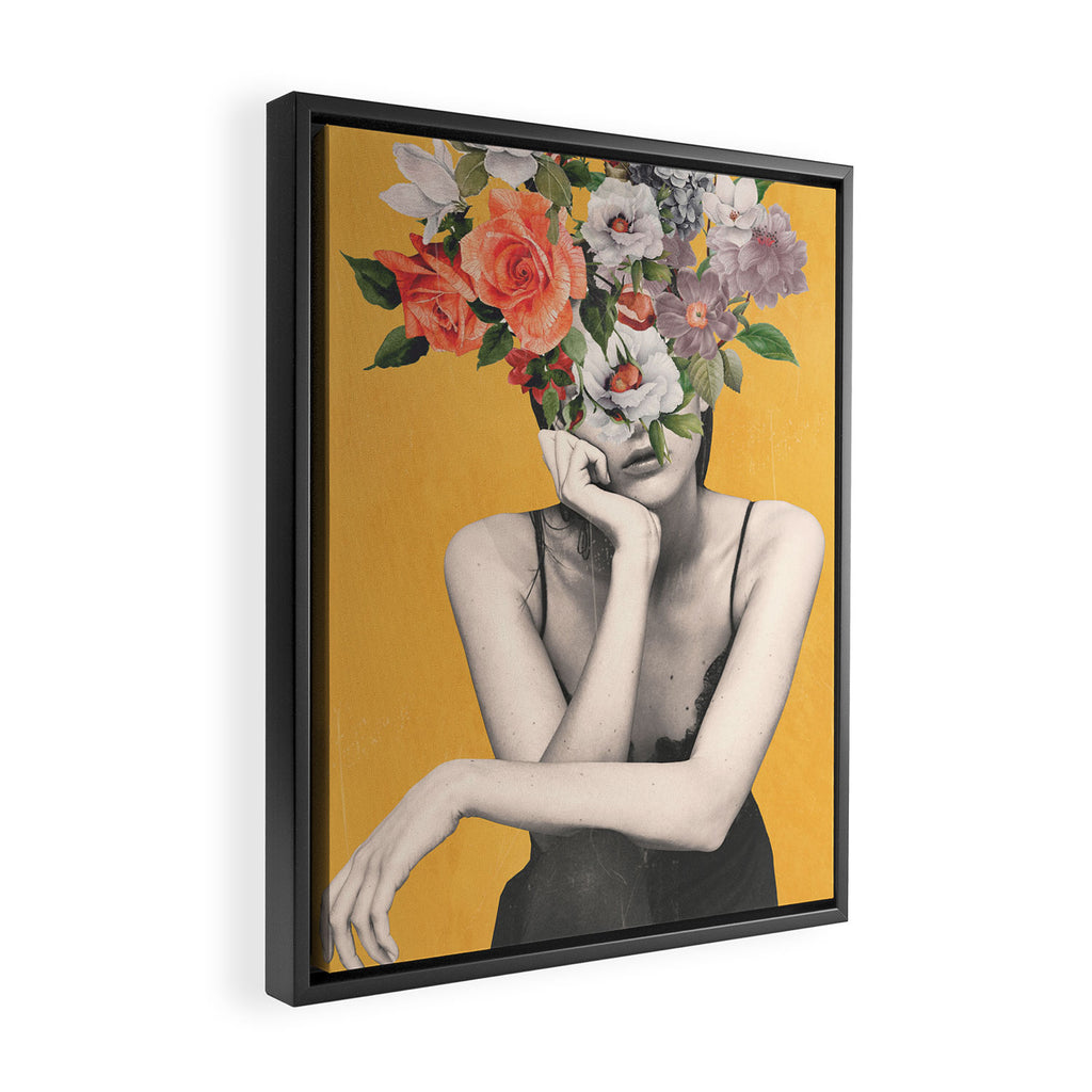 natural beauty-collage 3/6 Framed Canvas Print Gallery Image 2