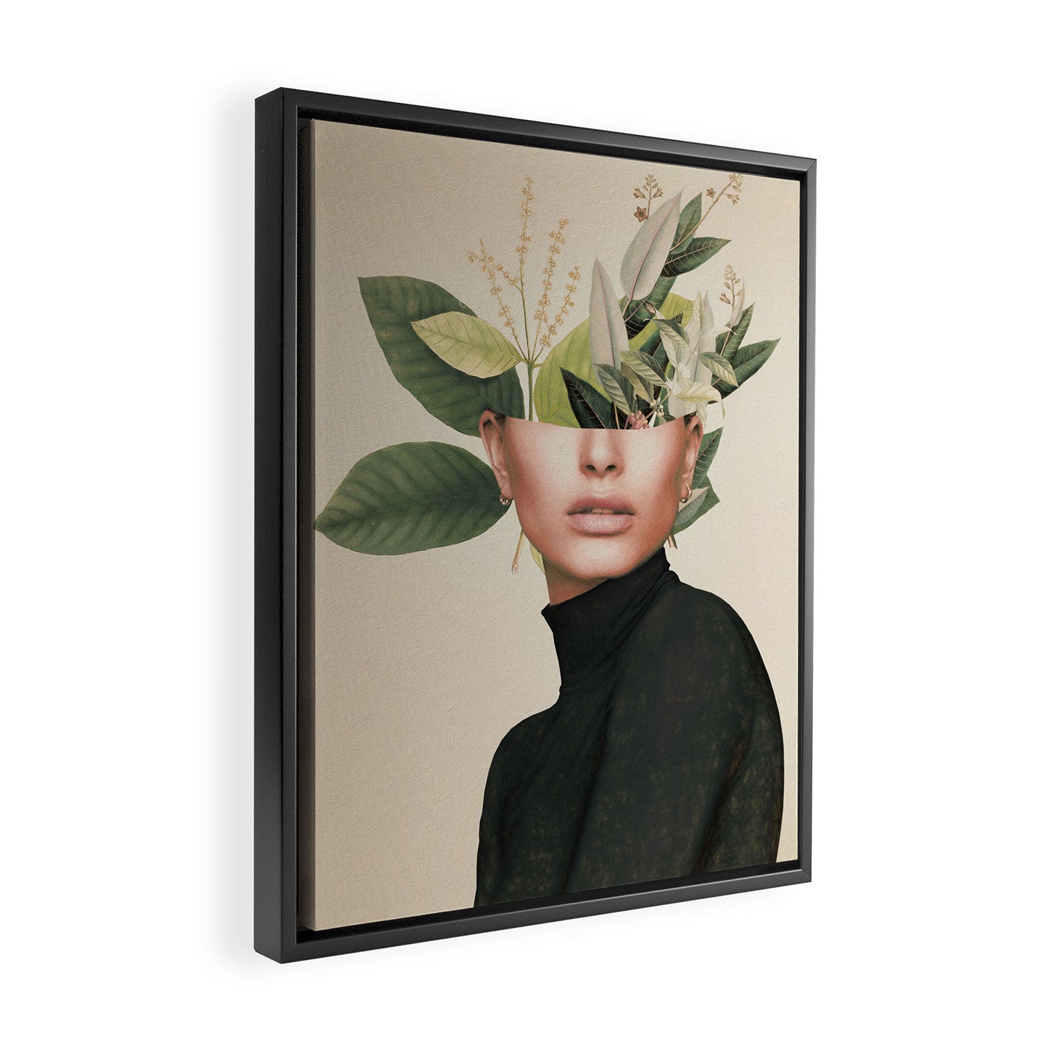 natural beauty-collage 5 Framed Canvas Print Gallery Image 2