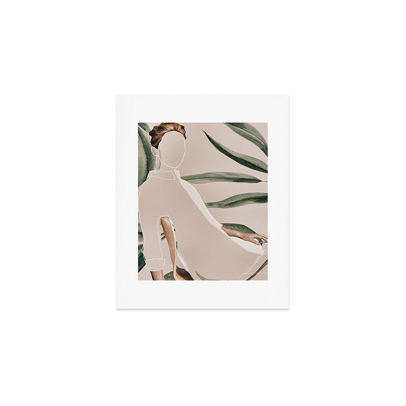 natural beauty-collage 6 Art Print Gallery Image 1