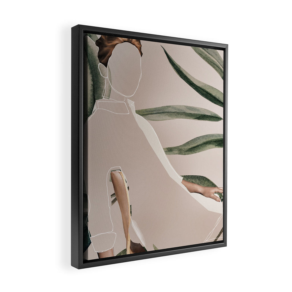 natural beauty-collage 6 Framed Canvas Print Gallery Image 2