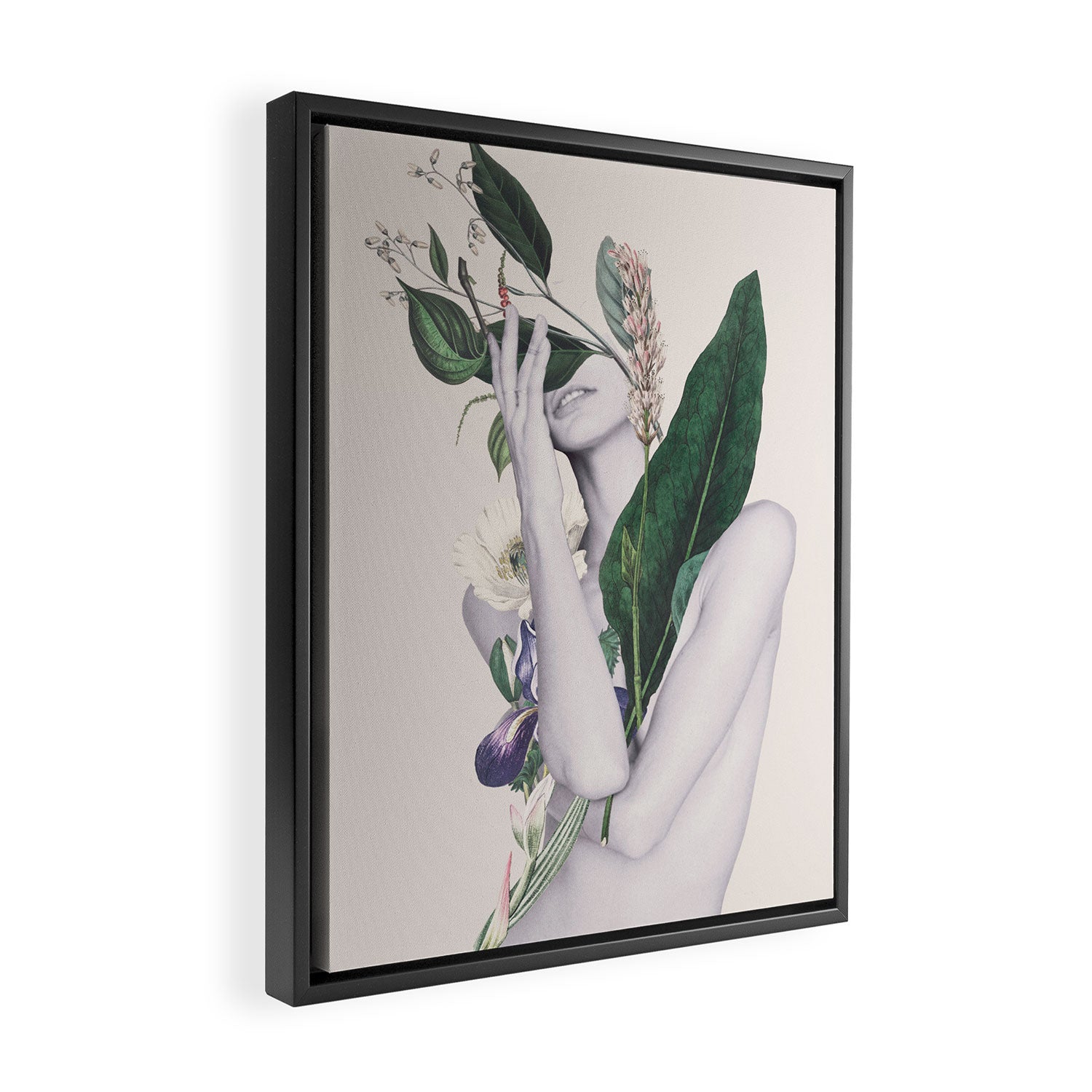 natural beauty-collage 7 Framed Canvas Print Gallery Image 2