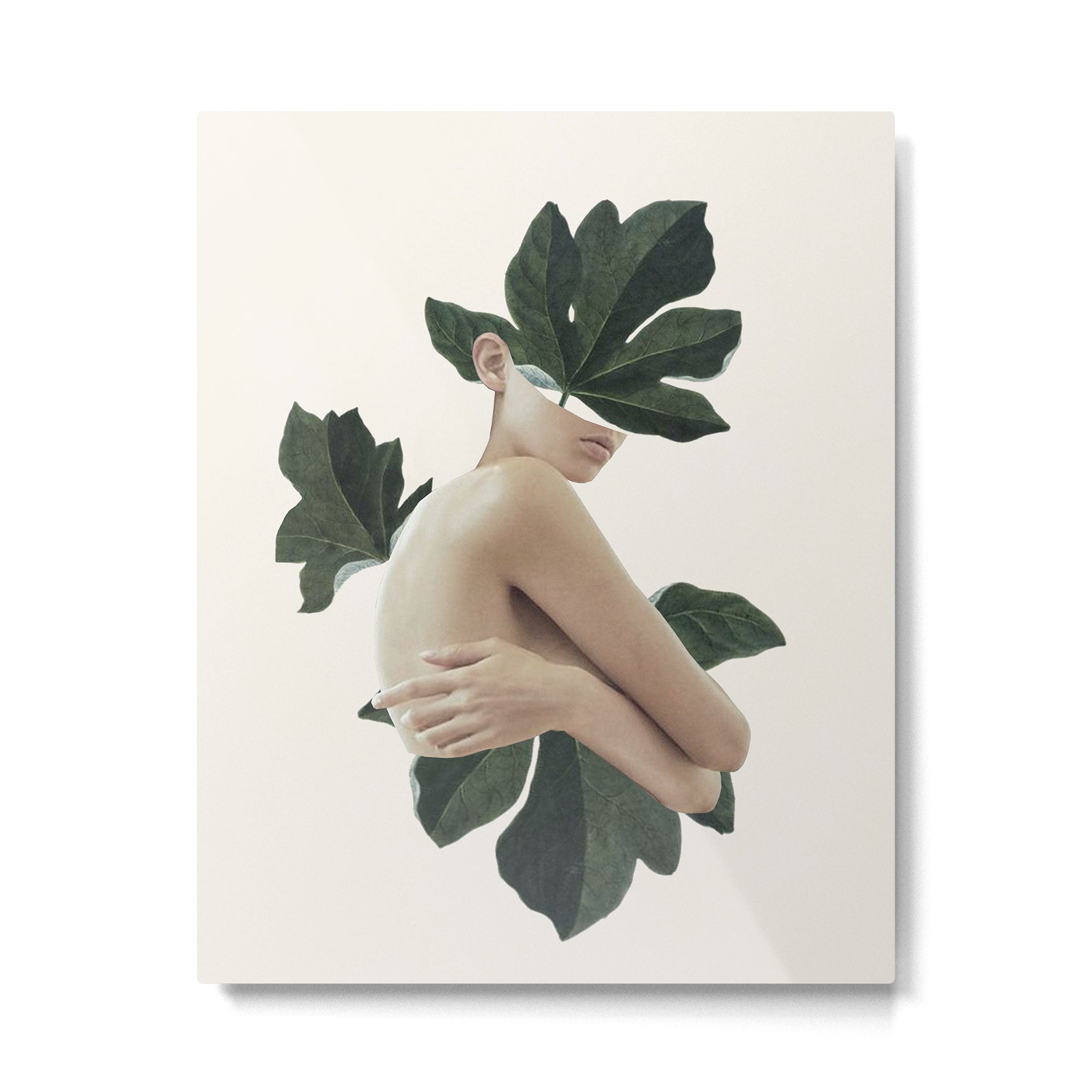 natural beauty-collage Metal Print Gallery Image 4