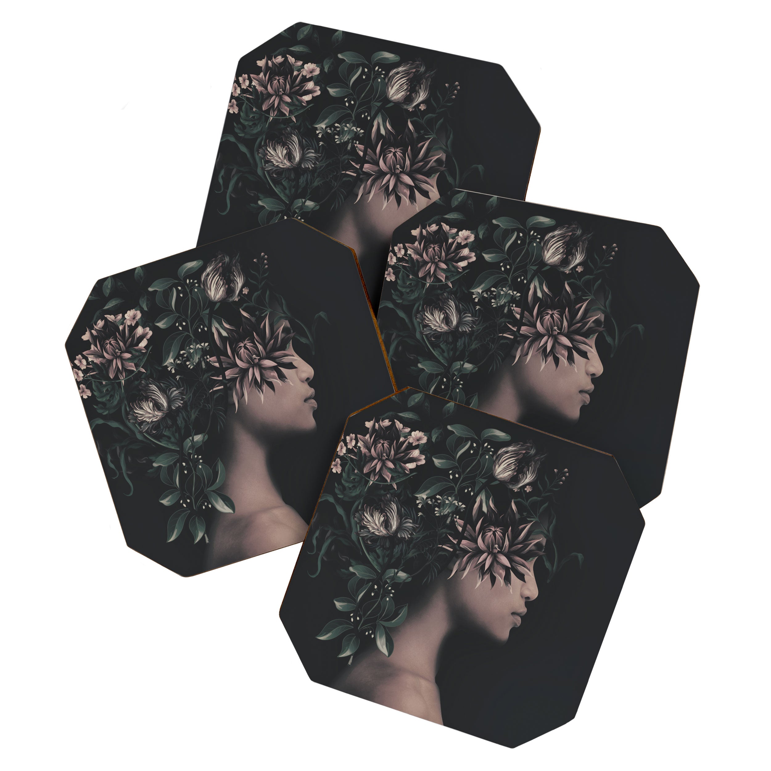 Night Bloom 2 Coaster Gallery Image 1