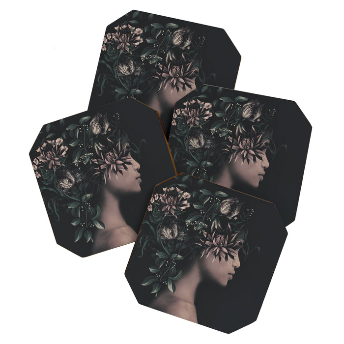 Night Bloom 2 Coaster Gallery Image 1