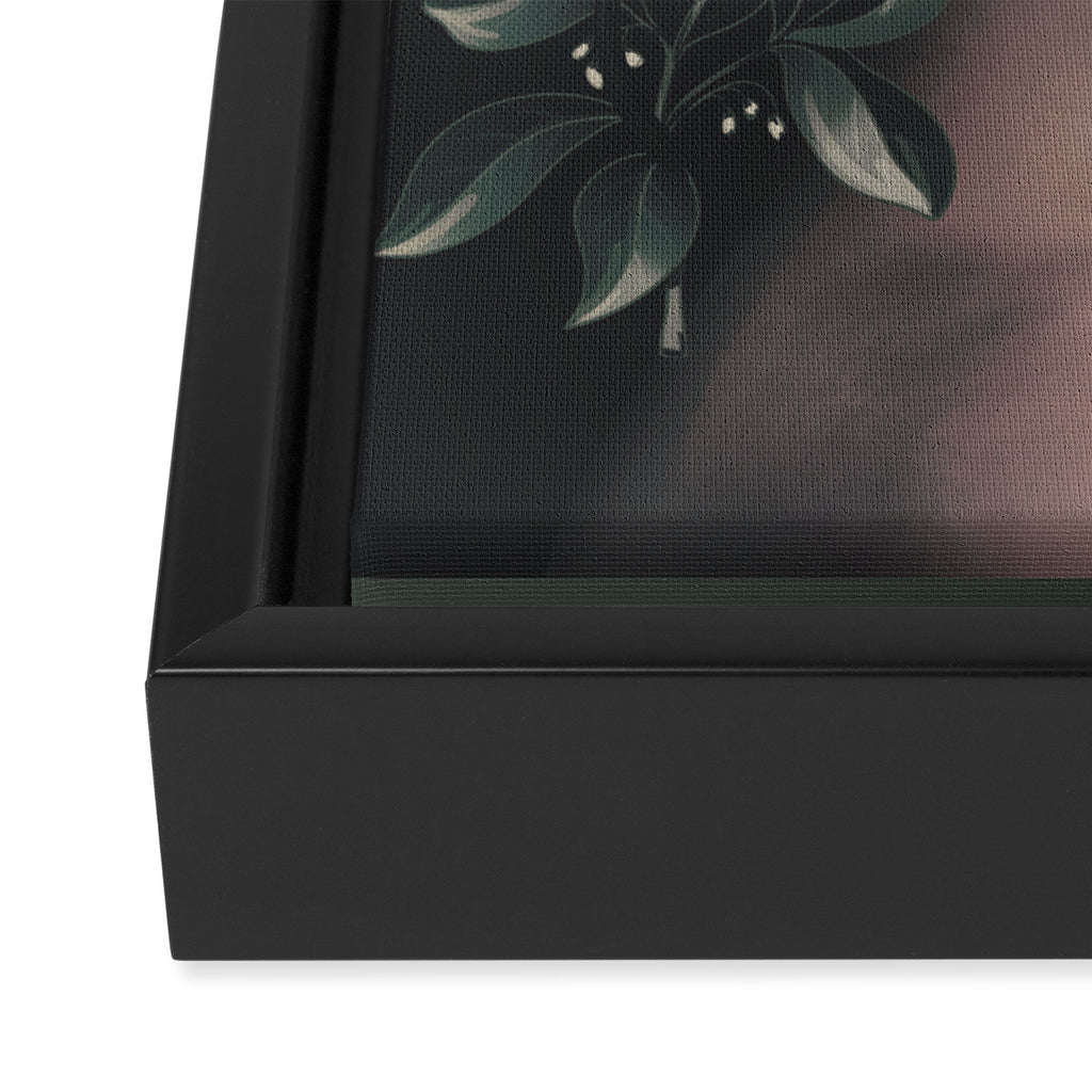 Night Bloom 2 Framed Canvas Print Gallery Image 3