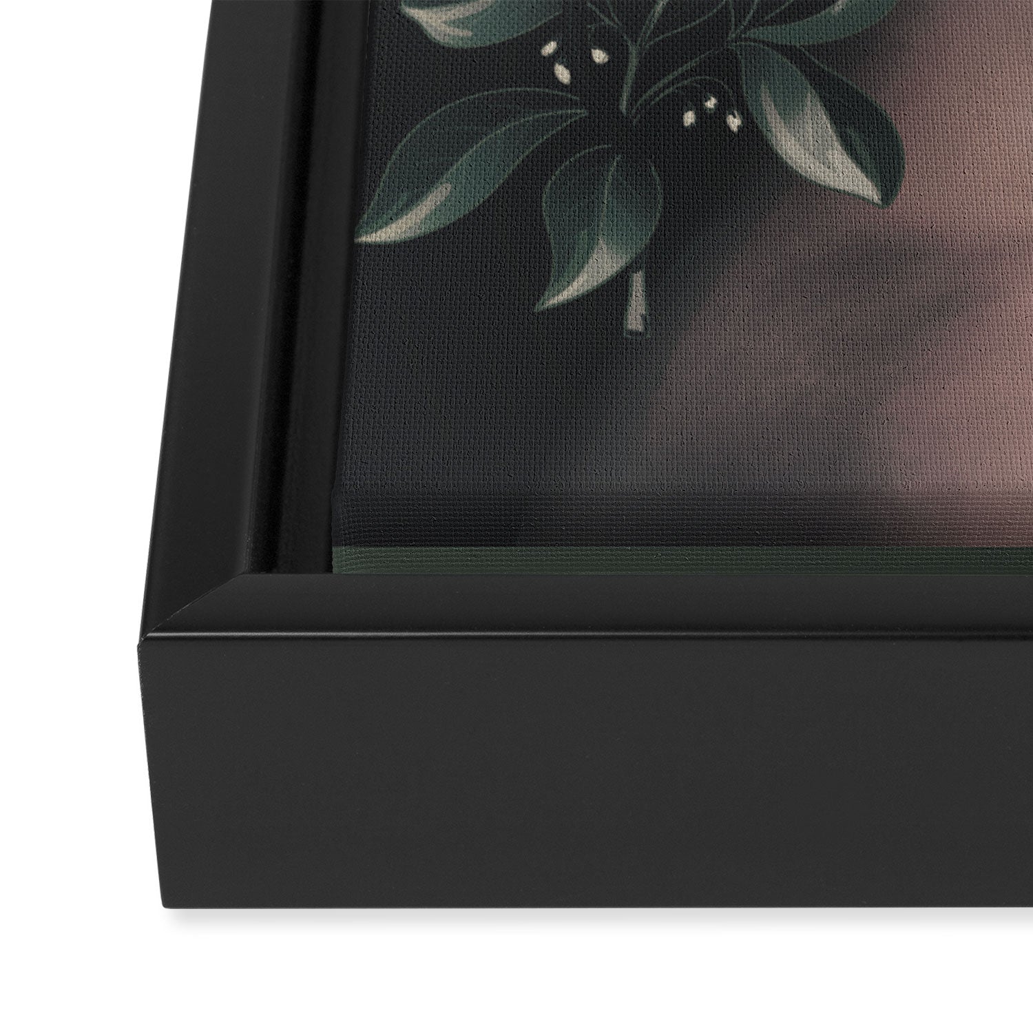 Night Bloom 2 Framed Canvas Print Gallery Image 3