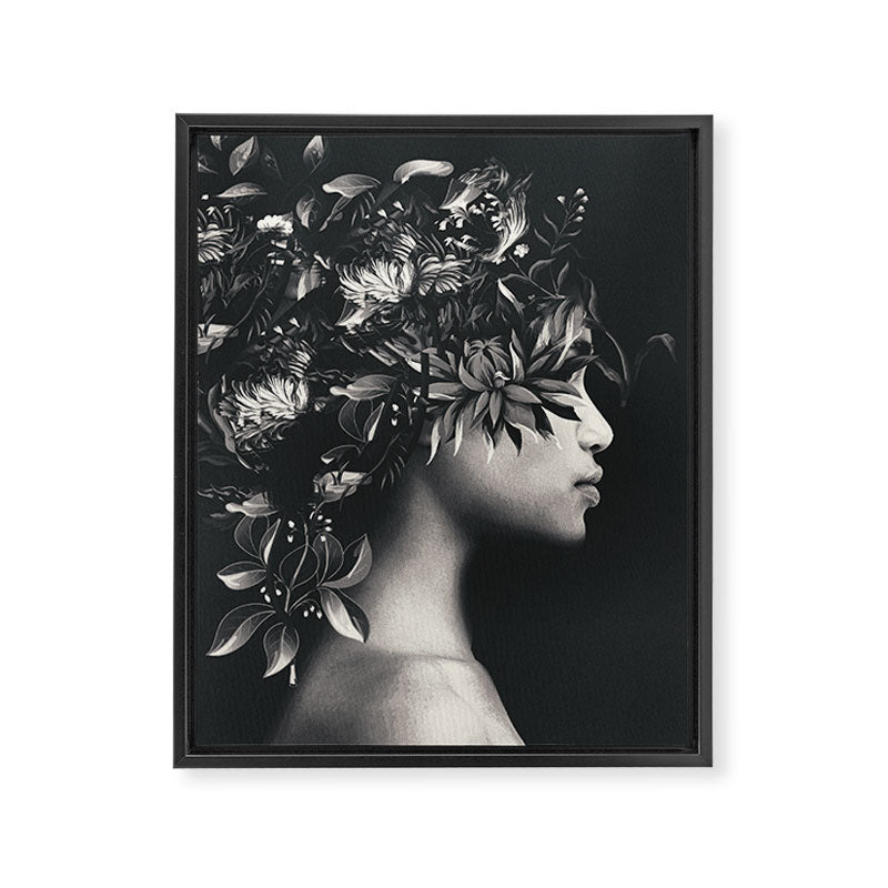 Night Bloom Framed Canvas Print Gallery Image 8