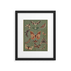 Night butterflies Framed Art Print Gallery Image 5