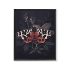 Night Butterfly Framed Canvas Print Gallery Image 8
