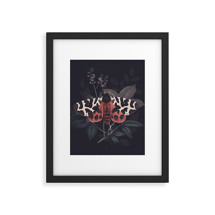 Night Butterfly Framed Art Print Gallery Image 1