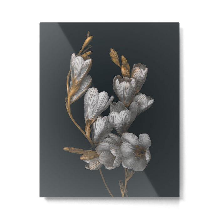 Night Flowers Metal Print Gallery Image 1