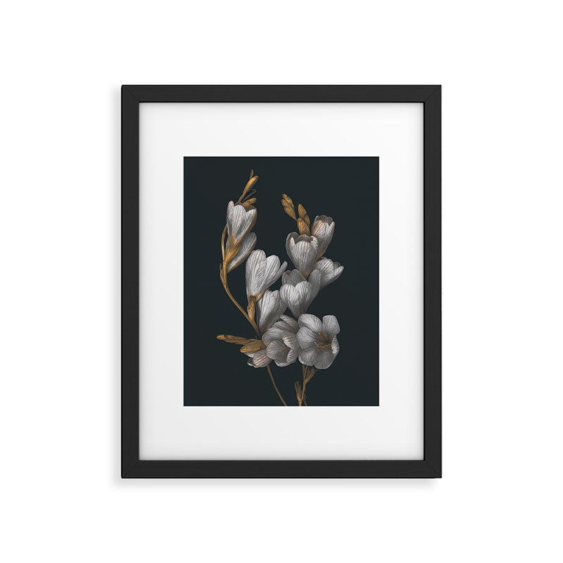 Night Flowers Framed Art Print Gallery Image 4
