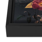 Night Garden 4 Framed Canvas Print Gallery Image 3