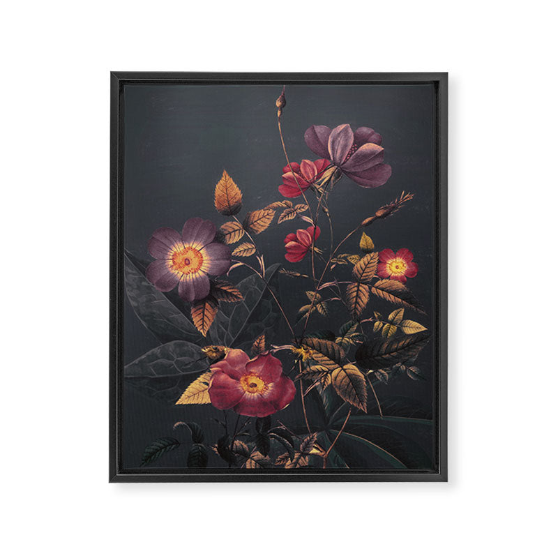 Night Garden 4 Framed Canvas Print Gallery Image 6