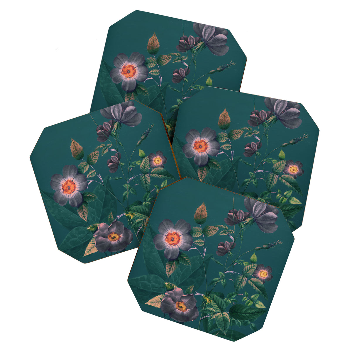 Night Garden 5 Coaster Gallery Image 1