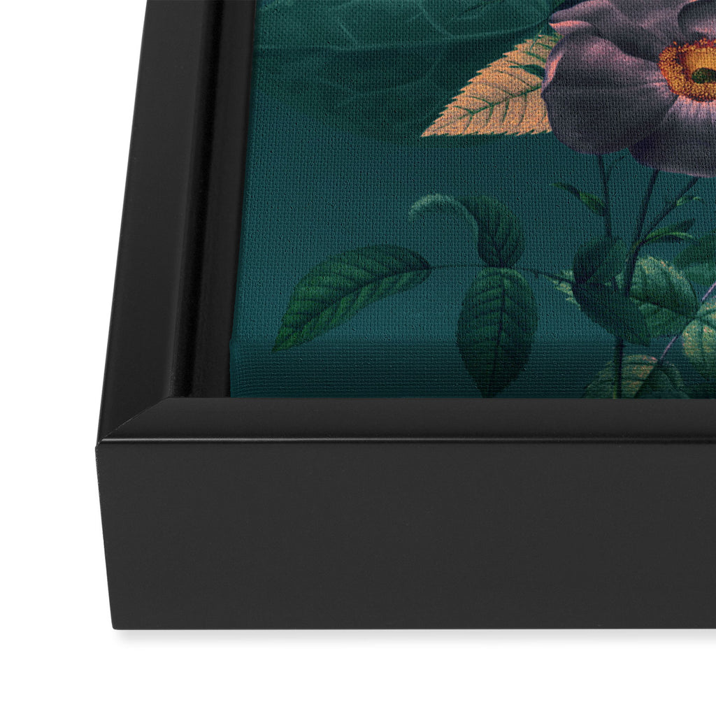 Night Garden 5 Framed Canvas Print Gallery Image 3