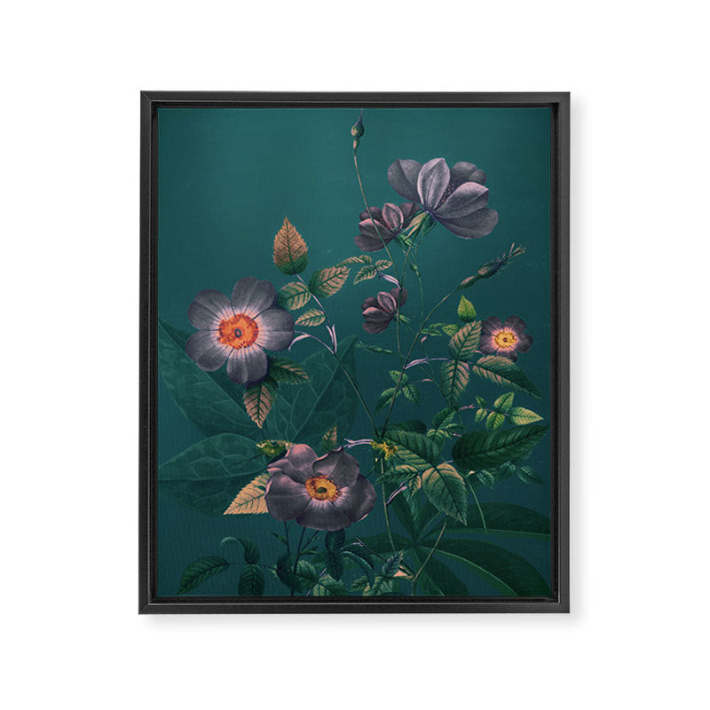 Night Garden 5 Framed Canvas Print Gallery Image 6