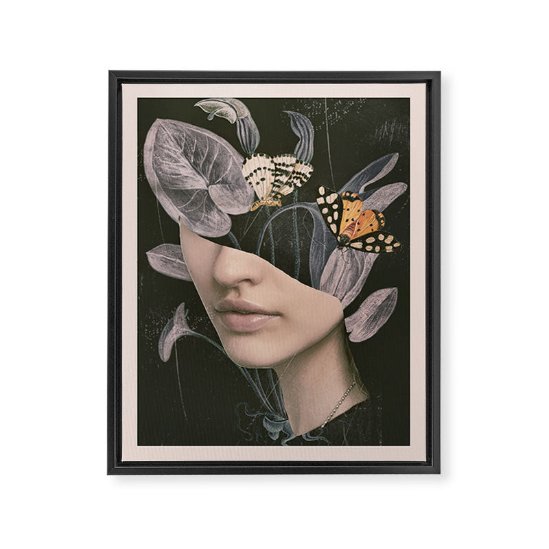 Night Garden 7 Framed Canvas Print Gallery Image 6