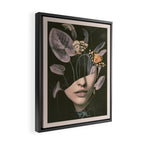 Night Garden 8 Framed Canvas Print Gallery Image 2