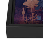 Night Garden Framed Canvas Print Gallery Image 3