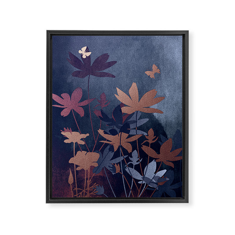 Night Garden Framed Canvas Print Gallery Image 8