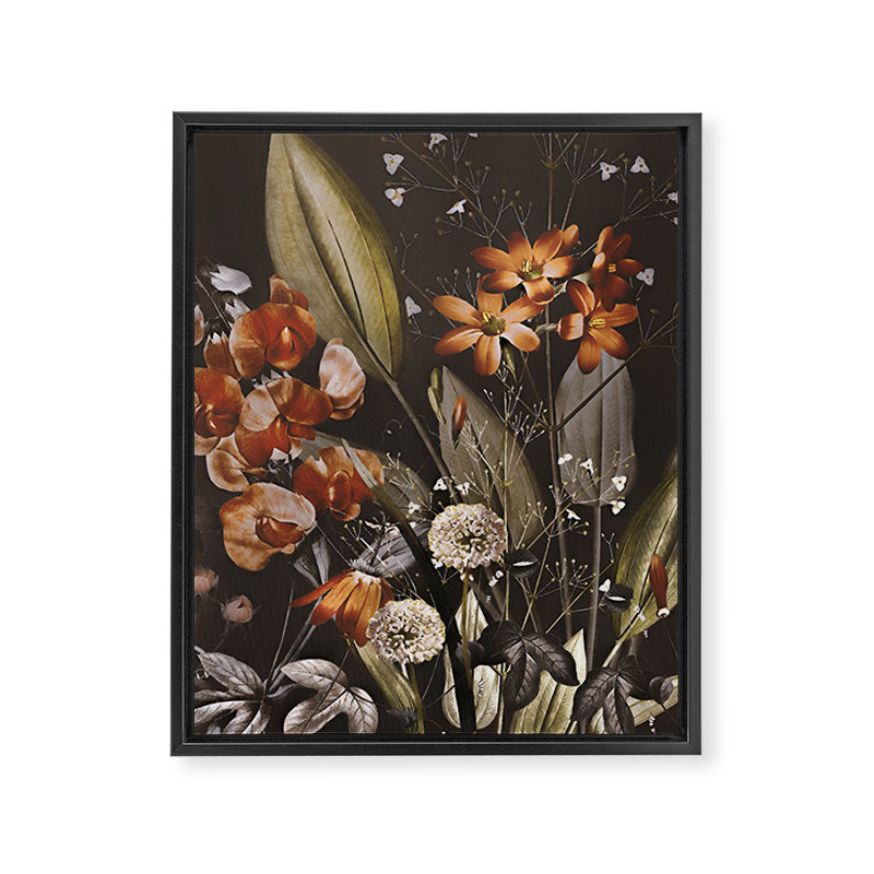 Night Garden Framed Canvas Print Gallery Image 6