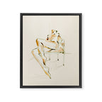 nude woman 2 Framed Canvas Print Gallery Image 6