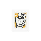 nude woman/ portrait Art Print Gallery Image 1