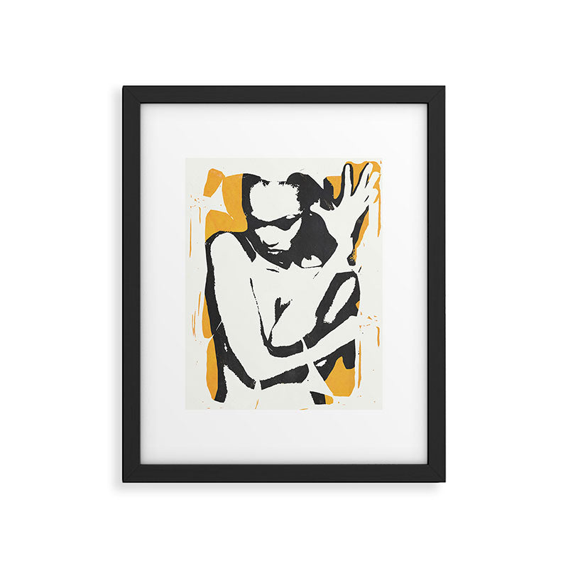 nude woman/ portrait Framed Art Print Gallery Image 5