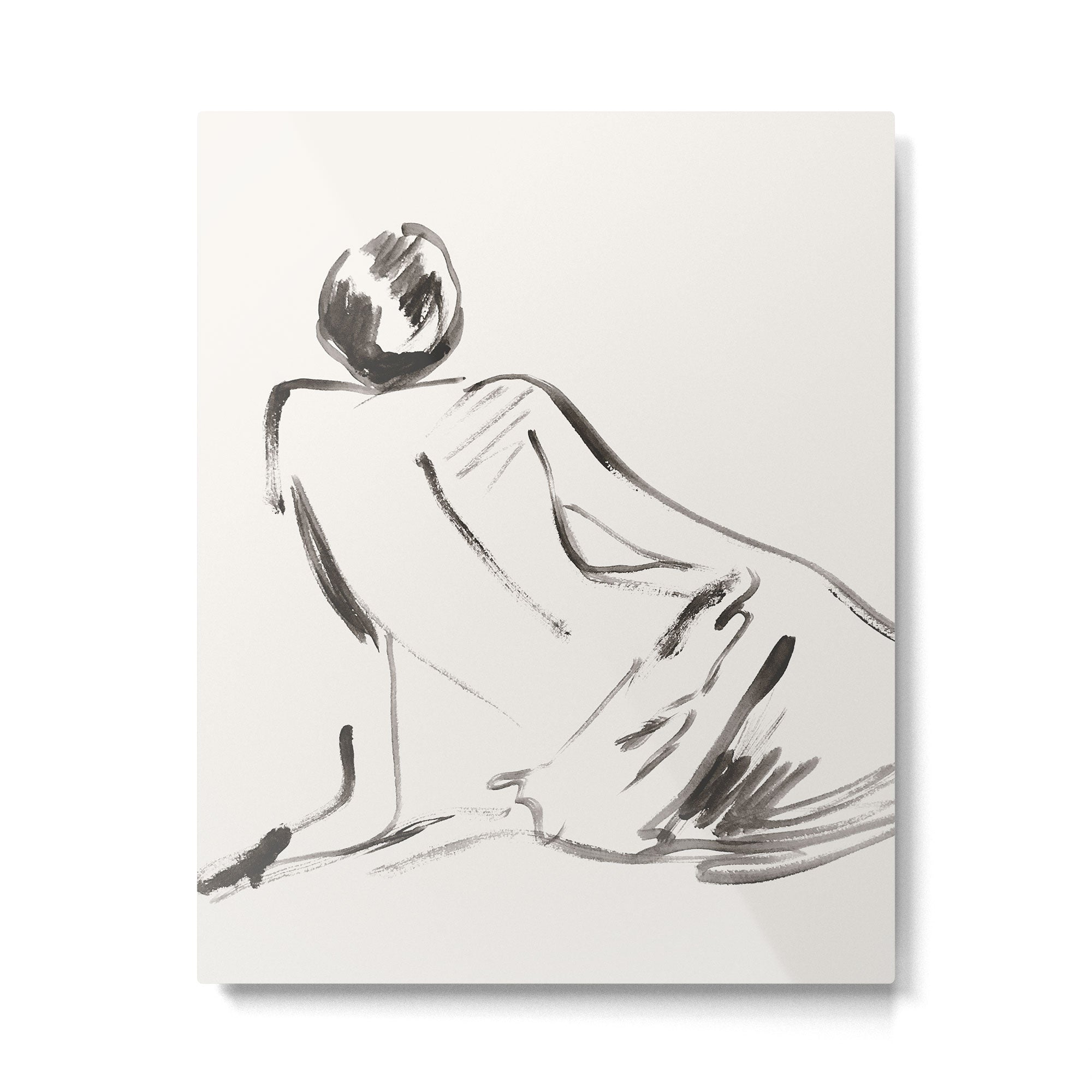 nude woman Metal Print Gallery Image 6