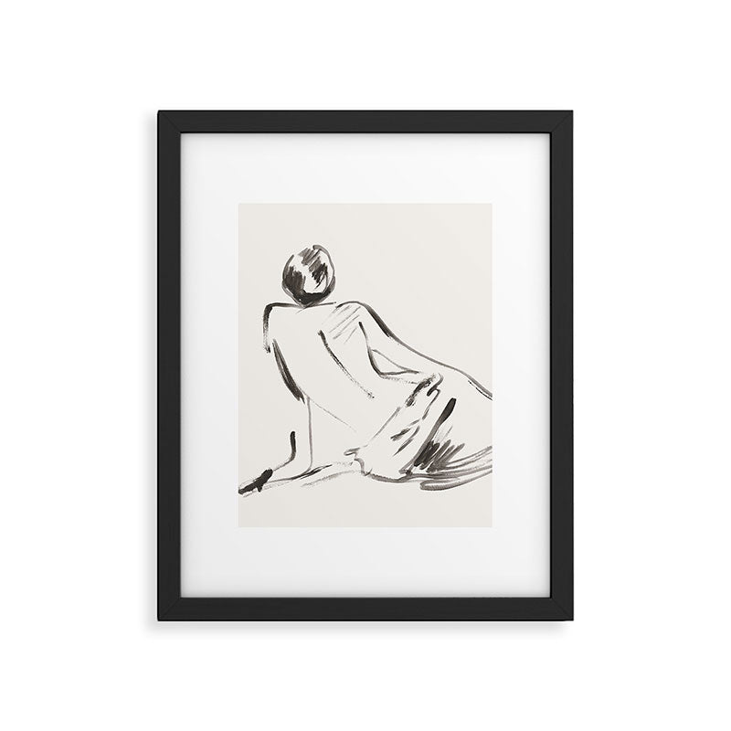nude woman Framed Art Print Gallery Image 6
