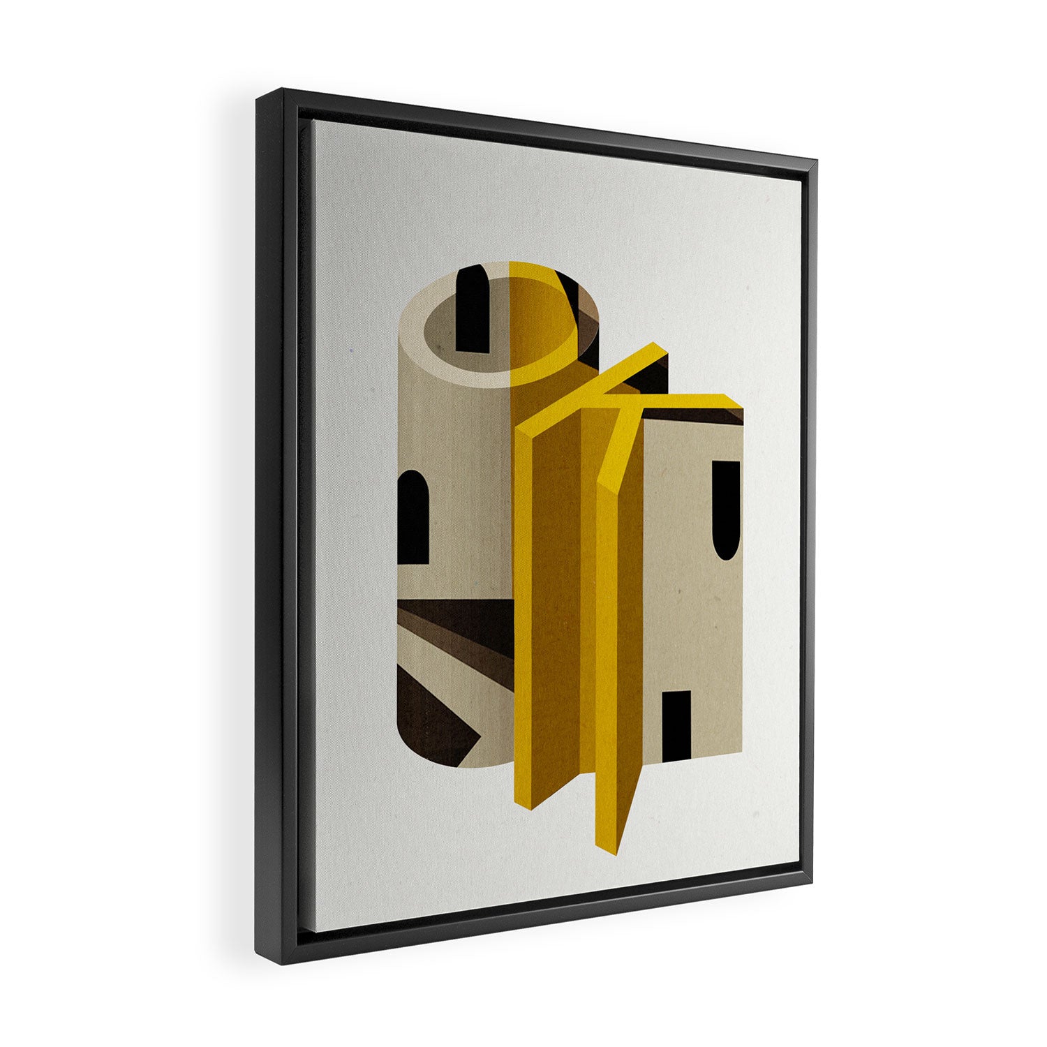 OK Framed Canvas Print Gallery Image 2