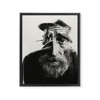 OLD MAN Framed Canvas Print Gallery Image 6