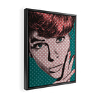 Pop Art Girl  Framed Canvas Print Gallery Image 2