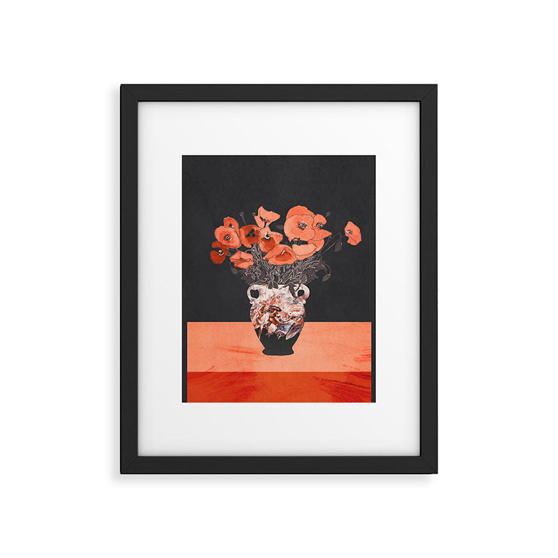 POPPY BOUQUET 2 Framed Art Print Gallery Image 5