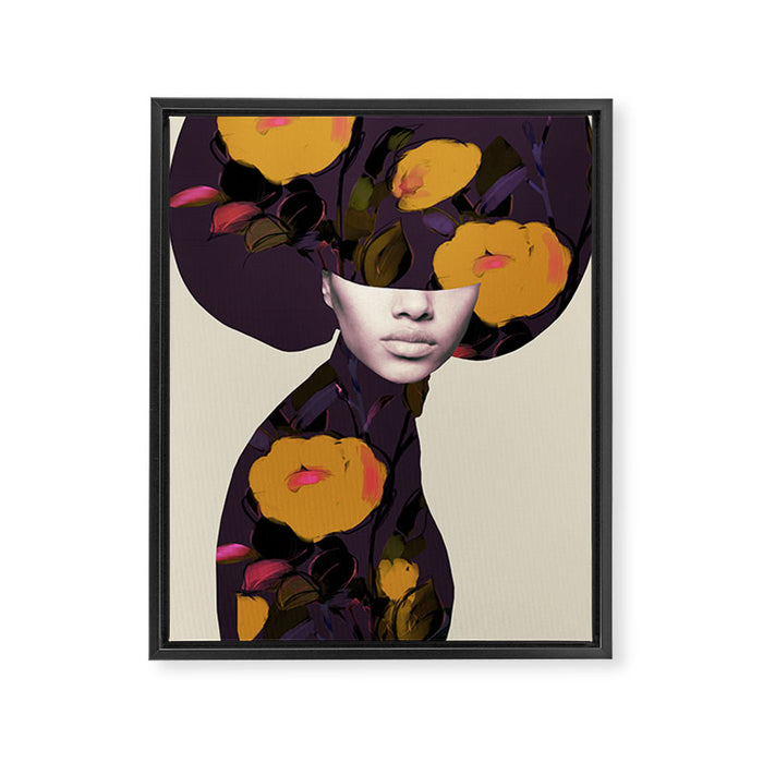Portrait 4 Framed Canvas Print Gallery Image 1