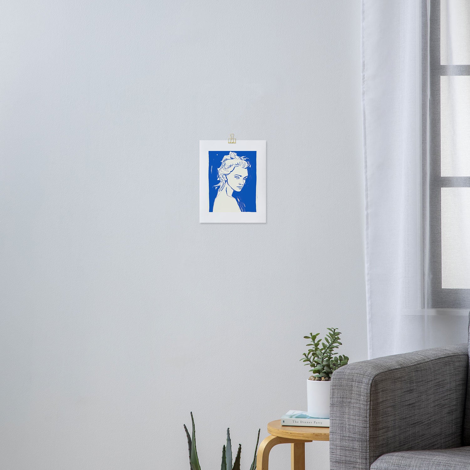 Portrait of a Woman 8 Art Print Gallery Image 3