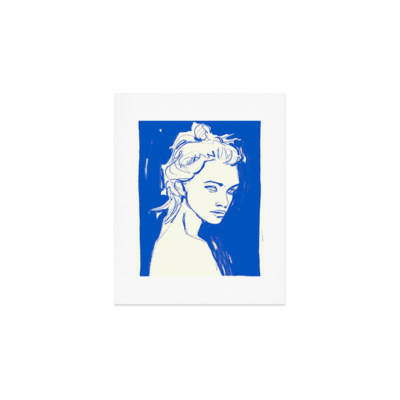 Portrait of a Woman 8 Art Print Gallery Image 1