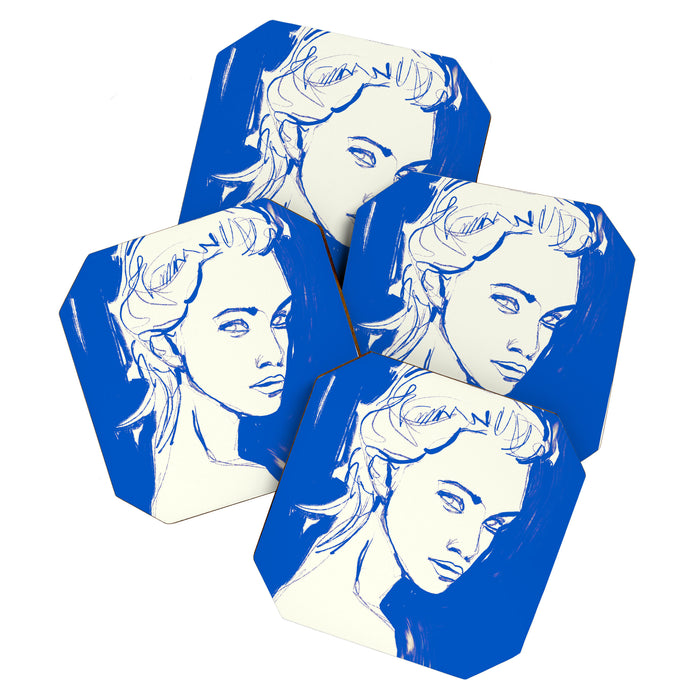 Portrait of a Woman 8 Coaster Gallery Image 1