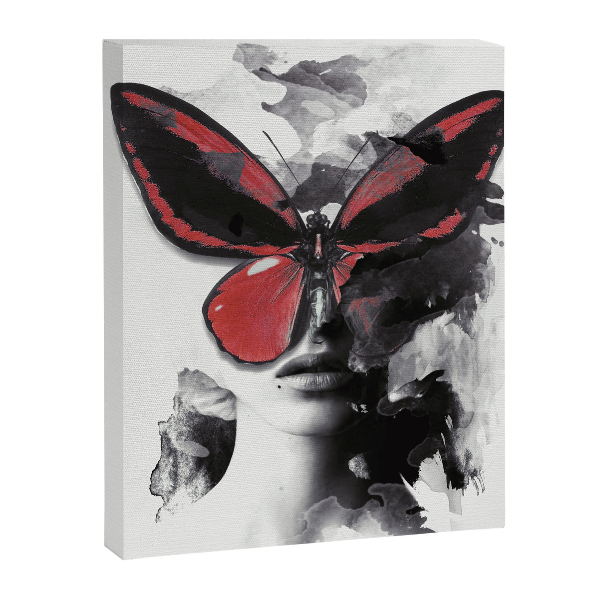 Red Butterfly Canvas Print Gallery Image 8