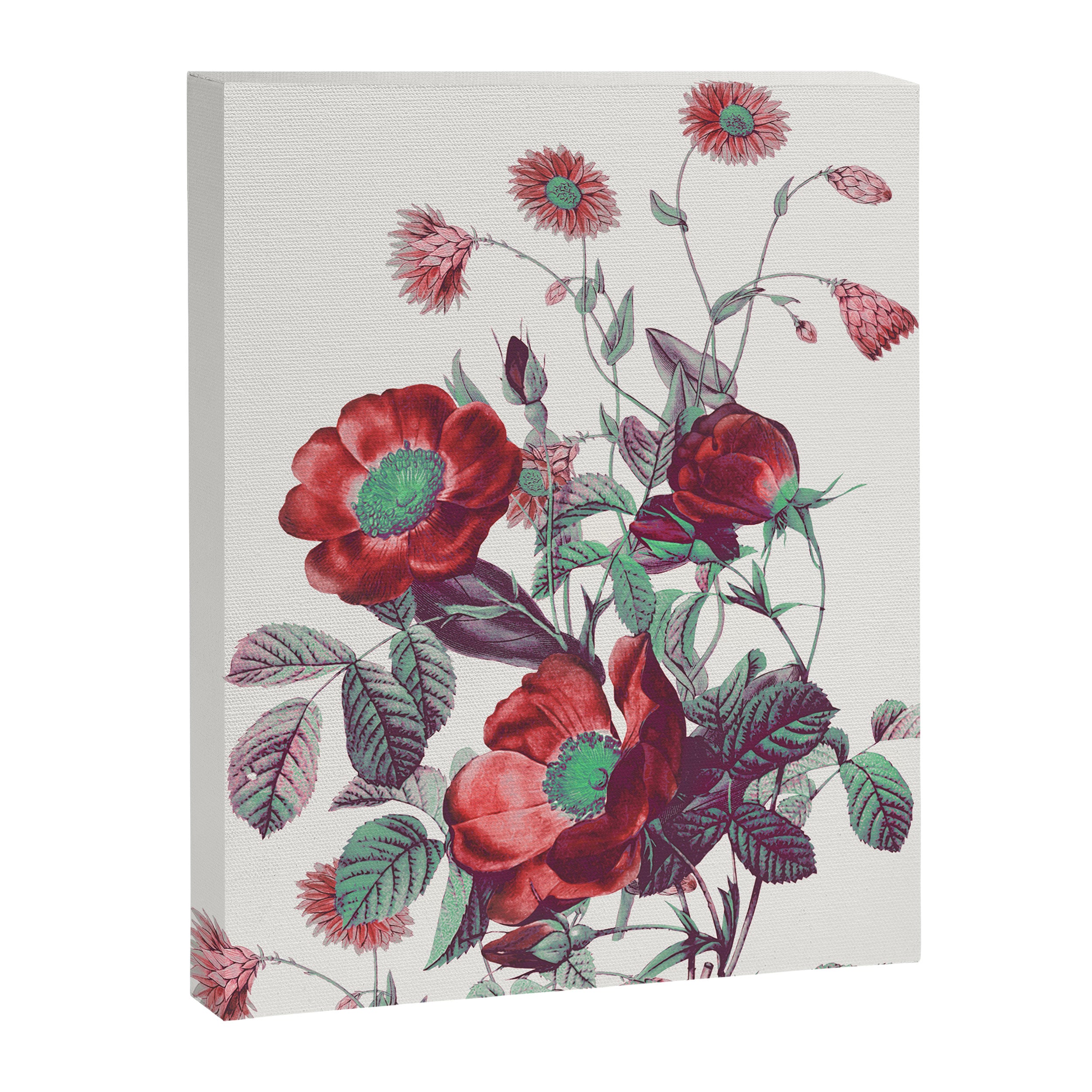 red flowers Canvas Print Gallery Image 6