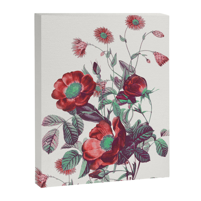 red flowers Canvas Print Gallery Image 1