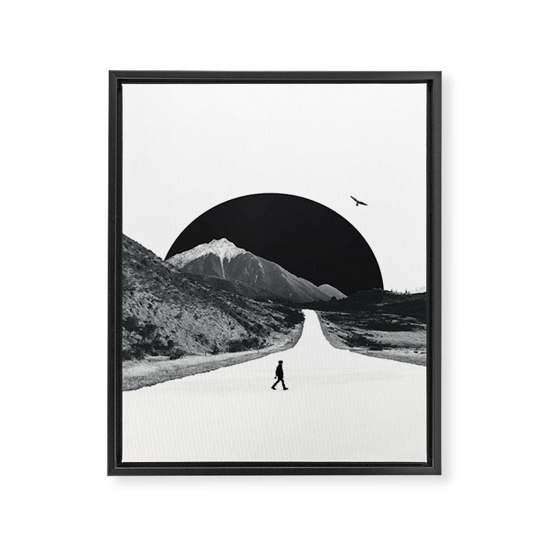 ROAD 4 Framed Canvas Print Gallery Image 8