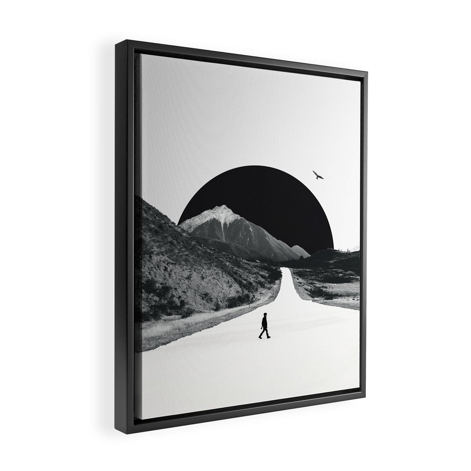 ROAD 4 Framed Canvas Print Gallery Image 2