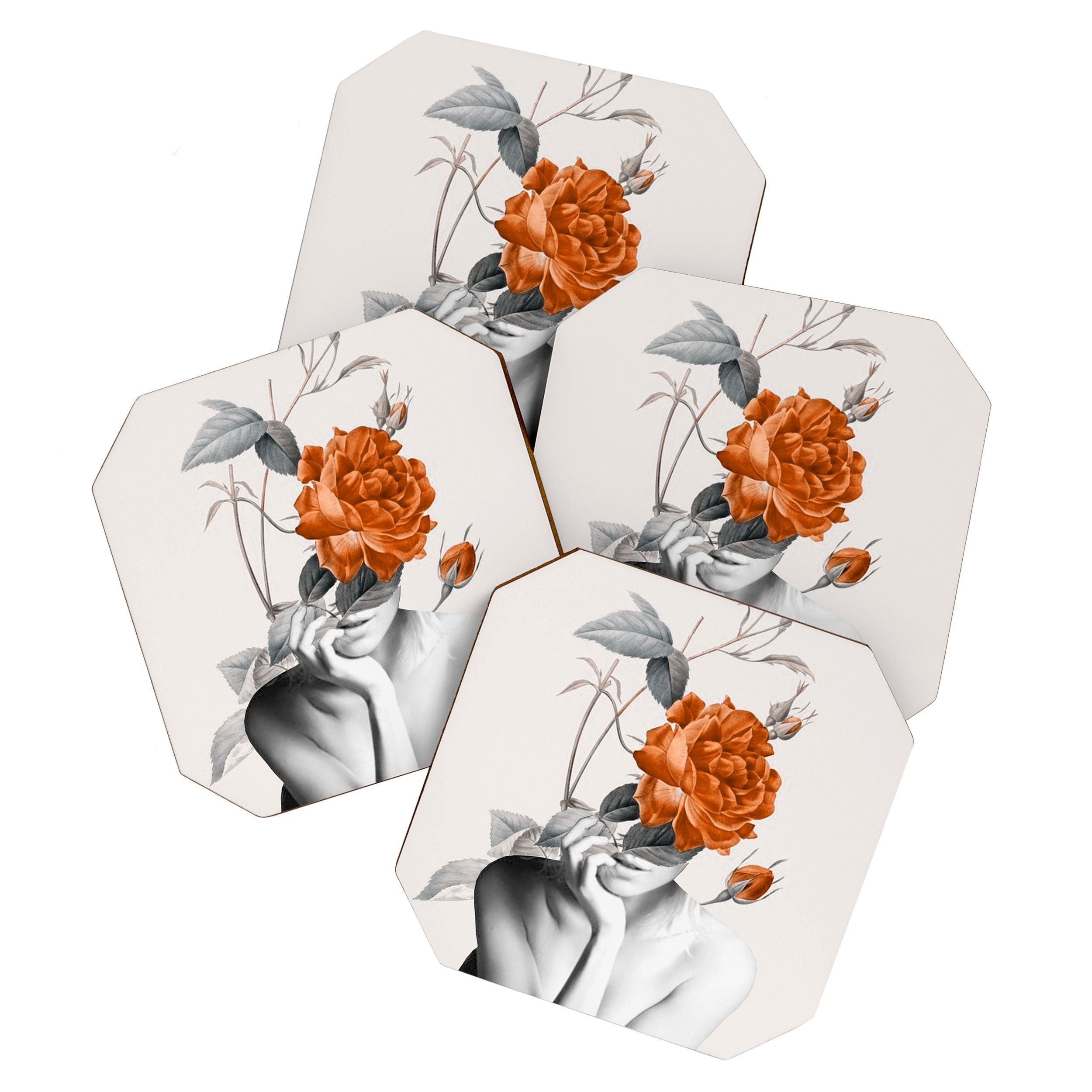Rose 3 Coaster Gallery Image 1