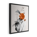 Rose 3 Framed Canvas Print Gallery Image 2