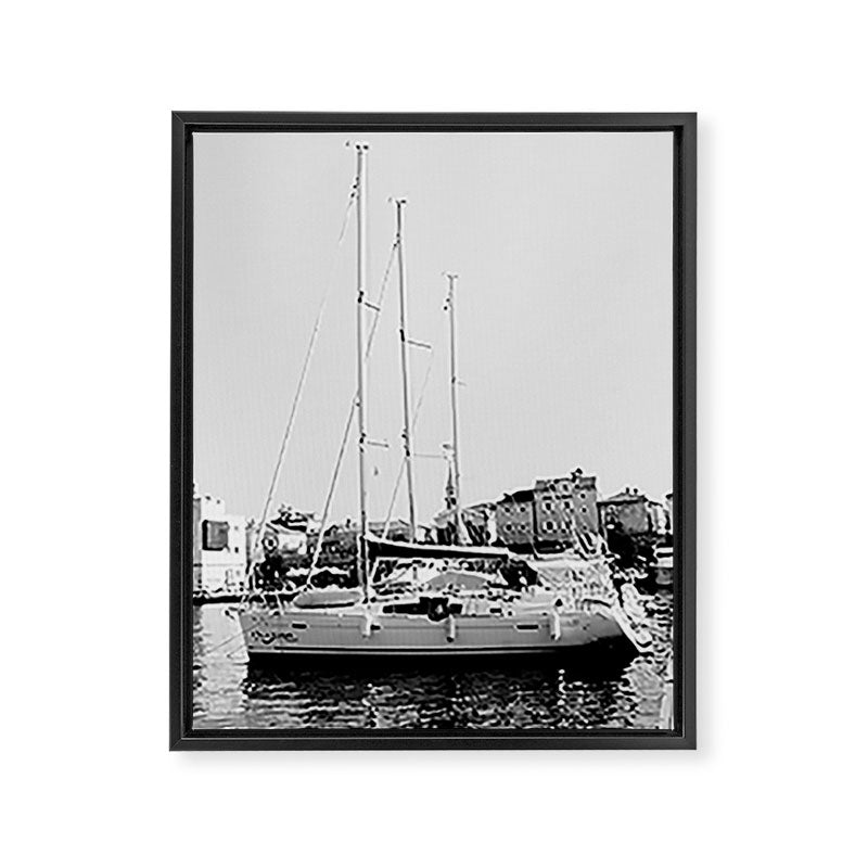 SAILBOAT Framed Canvas Print Gallery Image 6