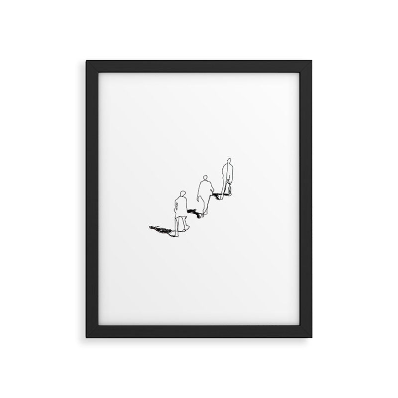 Shadows Framed Art Print Gallery Image 4
